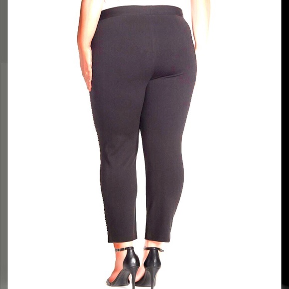 vince camuto angled hem jeans